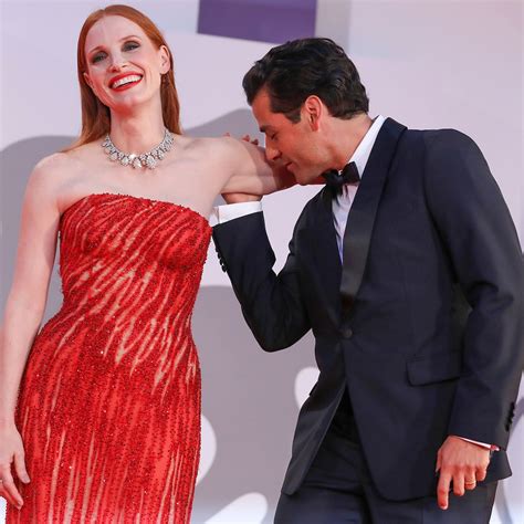 jessica chastain and oscar isaac.